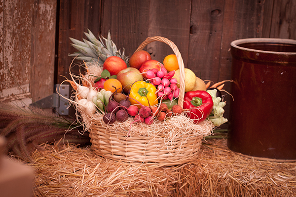 Saticoy Fruit and Vegetable Basket Delivered